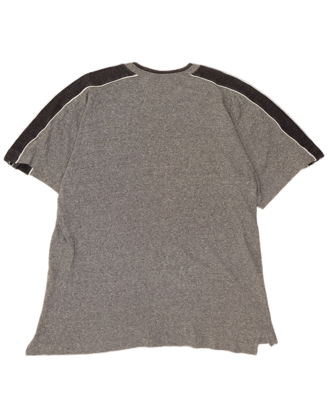 Tricou grafic ASICS pentru bărbați Top mare, gri, bumbac color bloc