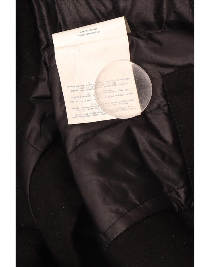 Palton pentru bărbați ENERGIE UK 36 Lână neagră mică