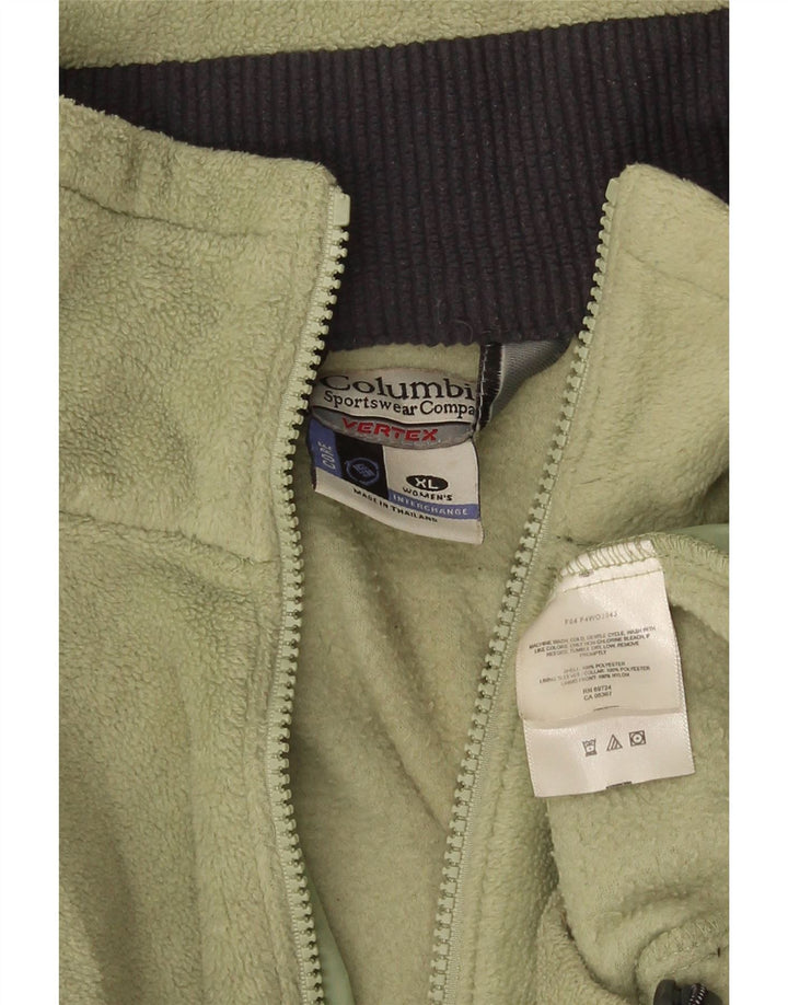 Jachetă Columbia pentru femei Interchange Liner Fleece UK 18 XL, verde, poliester