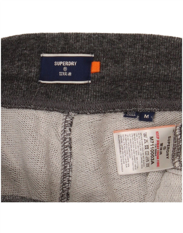 Pantaloni scurți sport Superdry pentru bărbați, bumbac gri mediu