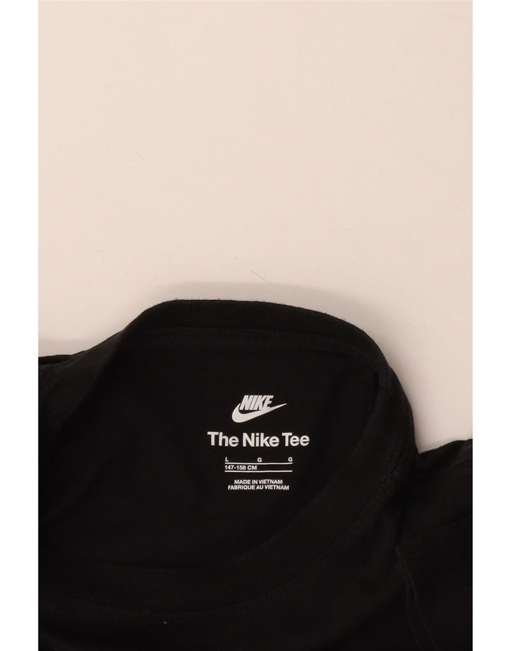 Tricou pentru băieți Nike Top 12-13 ani mare negru