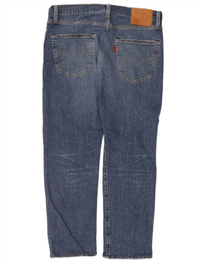 Blugi conici pentru bărbați Levi's 502 W33 L27 Albastru