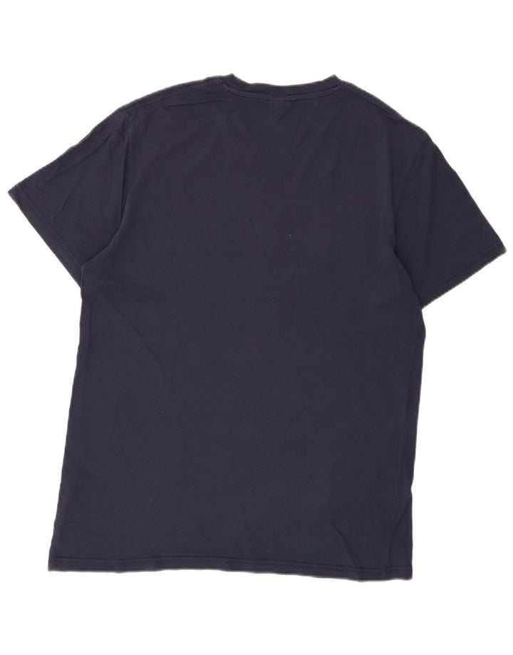 Tricou grafic pentru bărbați G-Star Top mediu din bumbac bleumarin