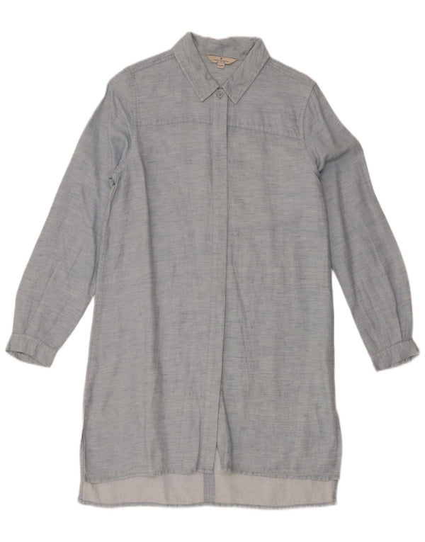 Rochie cămașă pentru femei French Connection UK 8 Mic Blue Lyocell