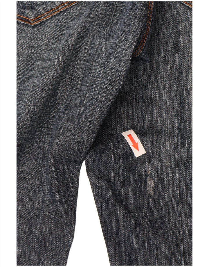 Blugi slim pentru femei Superdry W28 L30 bumbac albastru