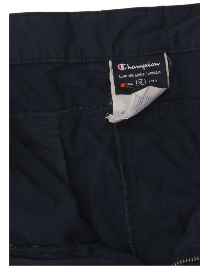 Pantaloni scurți cargo pentru bărbați Champion XL W38 Bumbac bleumarin