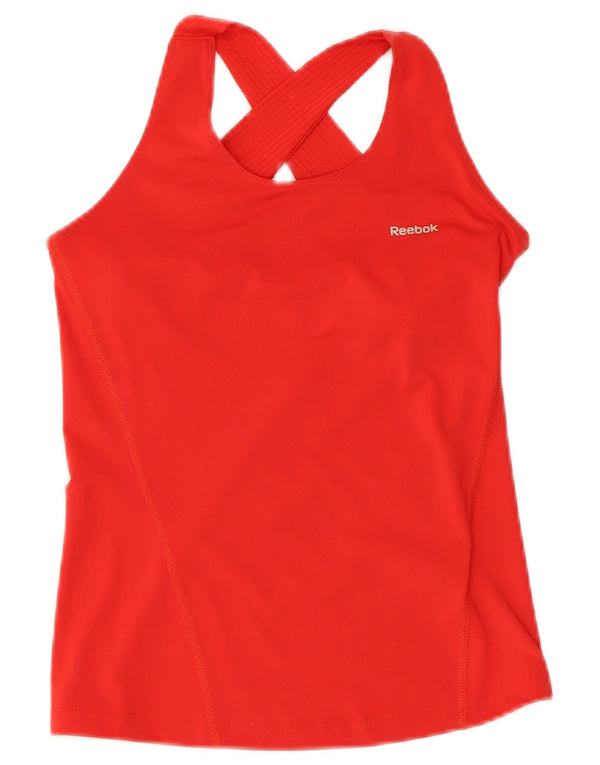 Vestă pentru femei Reebok UK 4 XS poliester roșu