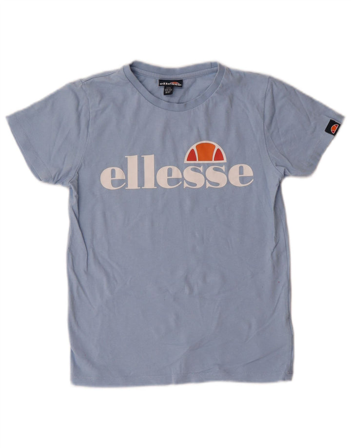 Tricou grafic Ellesse pentru băieți Top 8-9 ani Bumbac albastru