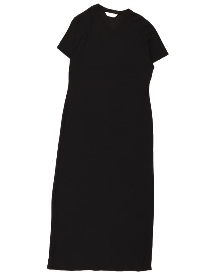 Rochie Maxi pentru femei Marks & Spencer UK 10 Mic Nylon negru