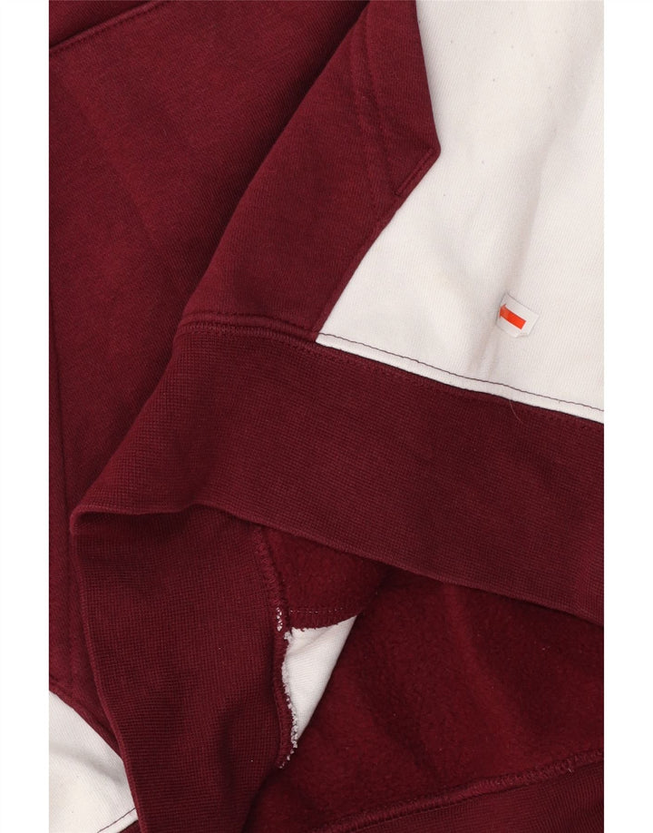 Pulover NIKE pentru bărbați, cu glugă grafică, mic, maro, din bumbac