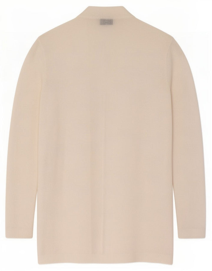 Pulover cardigan deschis pentru femei Gap UK 14 in alb mediu