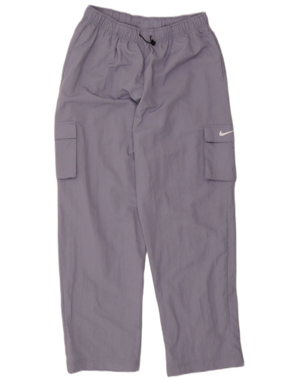 Pantaloni de trening cargo Nike pentru bărbați, nailon violet mediu