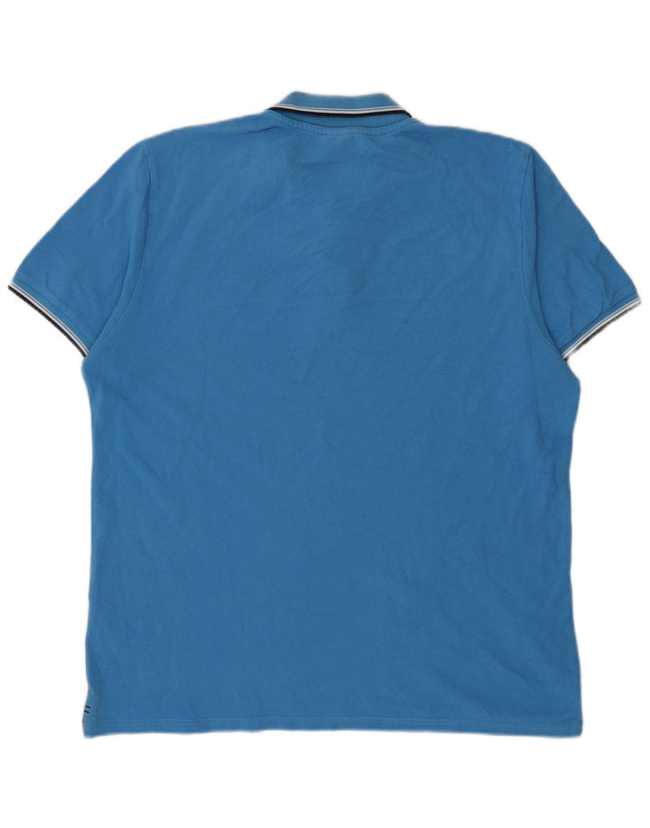 Tricou polo pentru bărbați North Sails XL, bumbac albastru