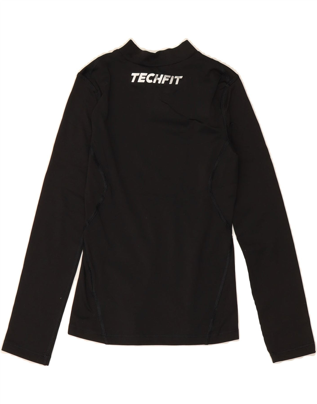 ADIDAS Boys Climawarm Graphic Top Long Sleeve 9-10 Years Black Polyester Vintage Adidas and Second-Hand Adidas from Messina Hembry 