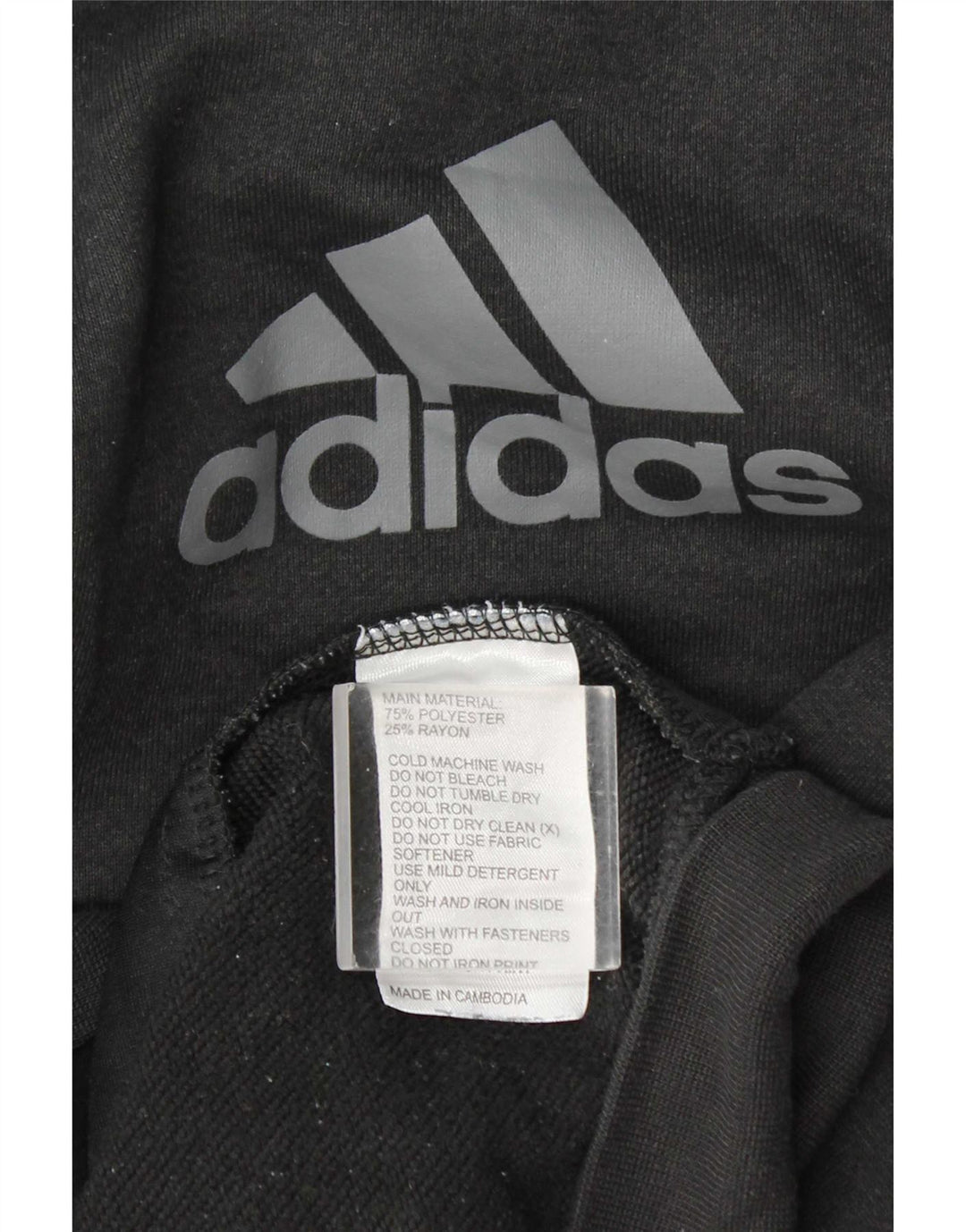 Pulover pentru bărbați Adidas Graphic Zip XL poliester gri