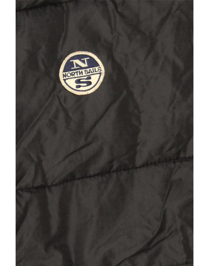Gilet căptușit reversibil pentru bărbați North Sails UK 40 Large Black