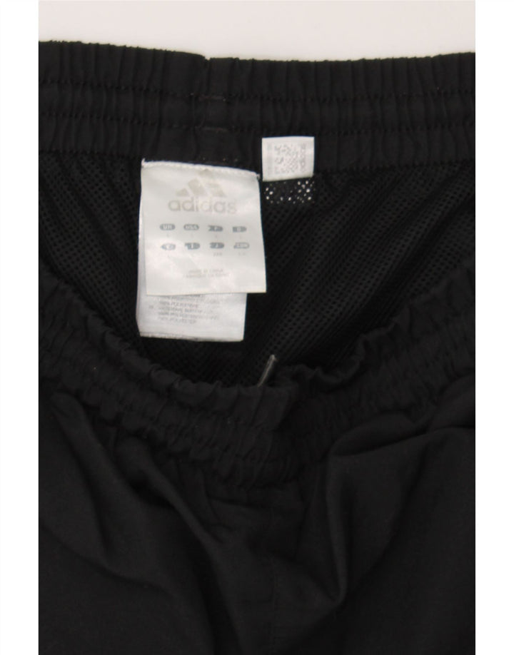 Pantaloni de trening pentru bărbați ADIDAS Pantaloni de jogging, mari, negru, poliester