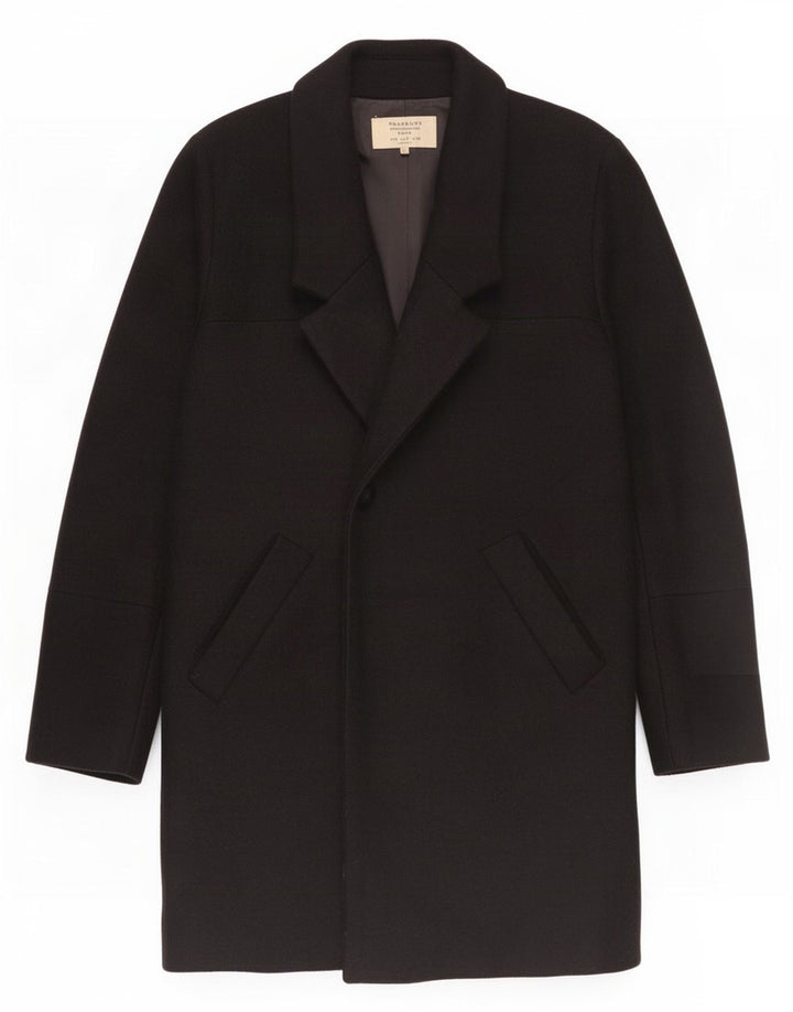 Pardesiu Trafaluc pentru femei Zara UK 10 Mic Negru