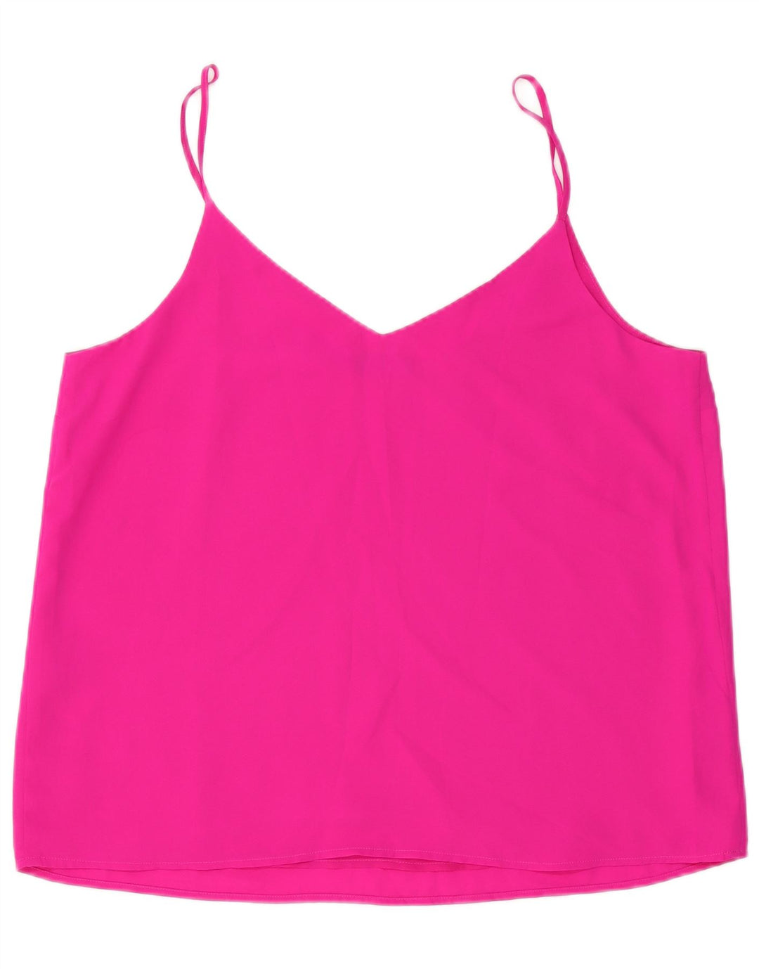 Oasis Crop Cami Top pentru femei UK 18 XL roz poliester