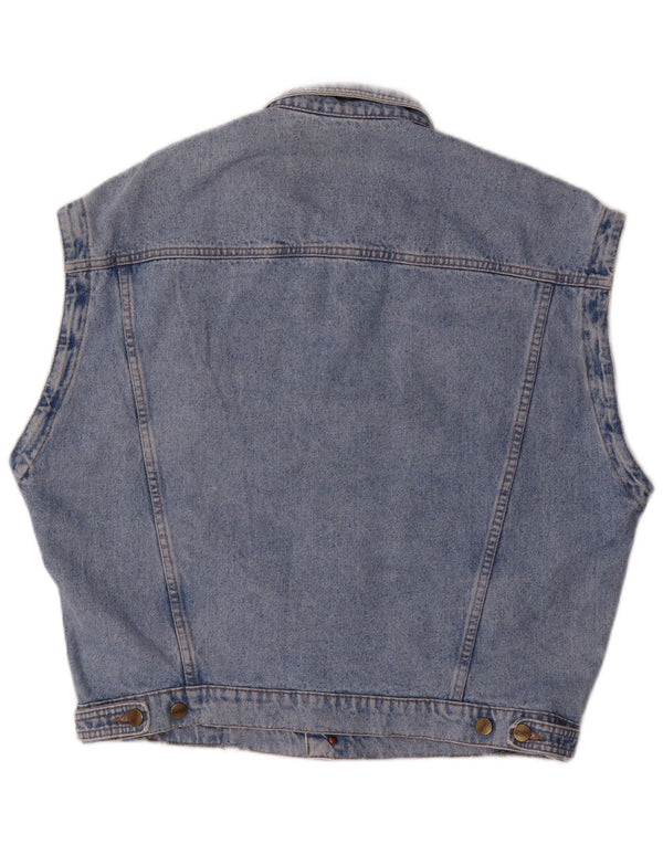 Gilet de denim pentru bărbați Quarry UK 42 XL Albastru