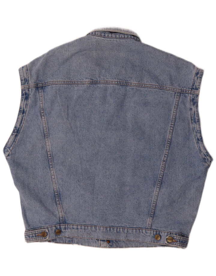 Gilet de denim pentru bărbați Quarry UK 42 XL Albastru