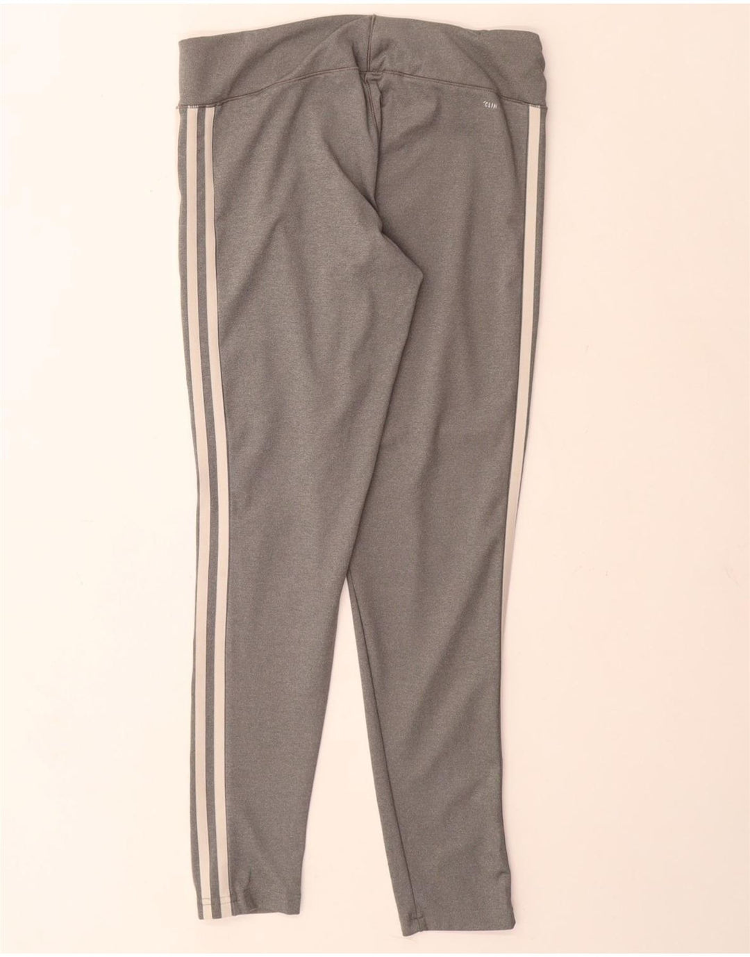 Leggings Climalite Adidas pentru femei Marea Britanie 12/14 Poliester gri mediu