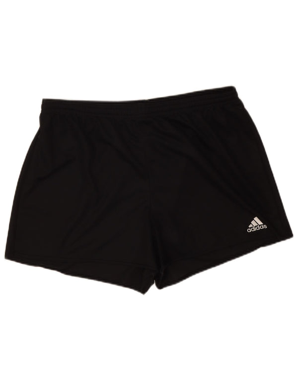 Pantaloni scurți sport Aeroready pentru femei Adidas Marea Britanie 16/18 Poliester negru mare