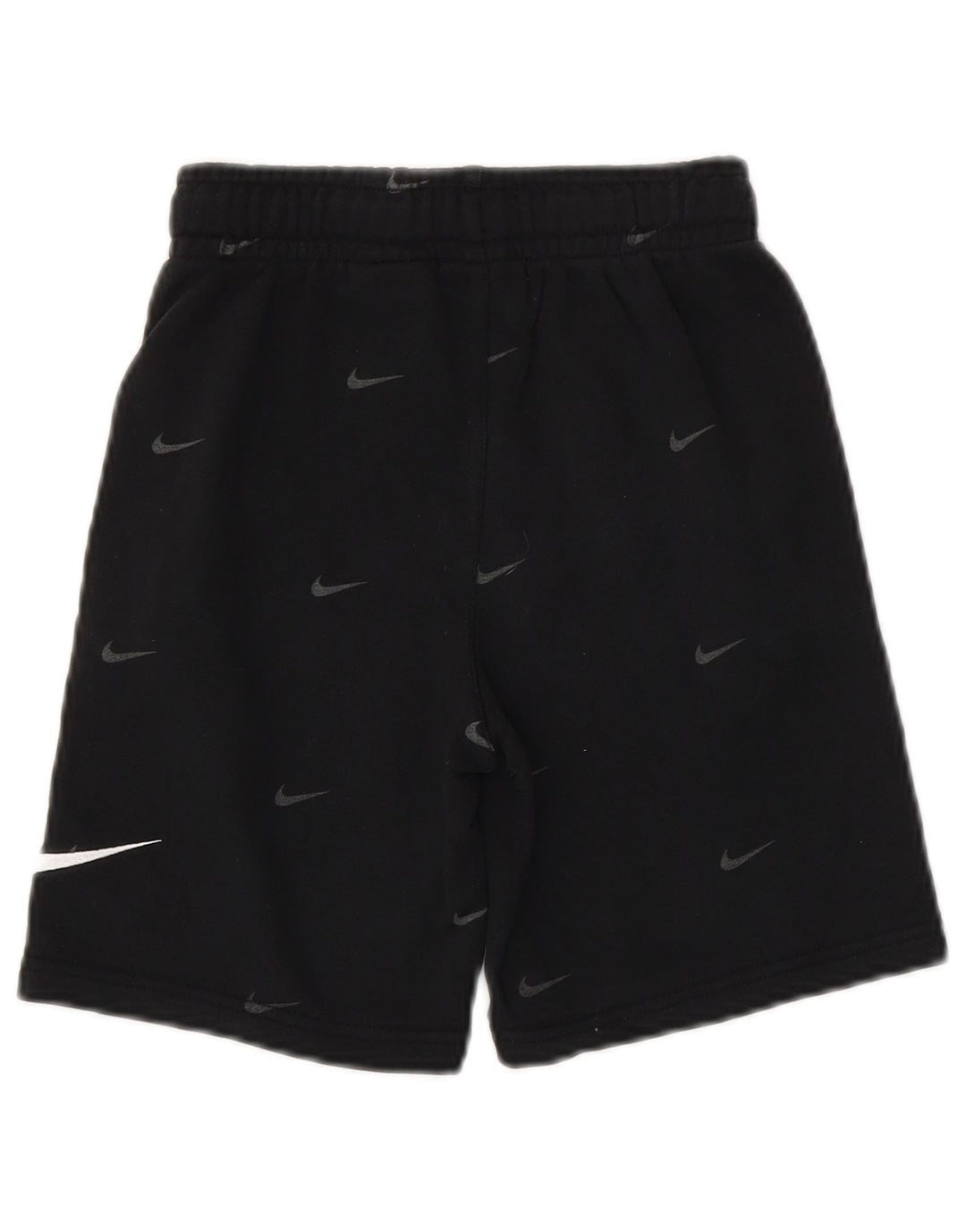 Pantaloni scurți sport grafic NIKE pentru băieți, 8-9 ani, mici, negru