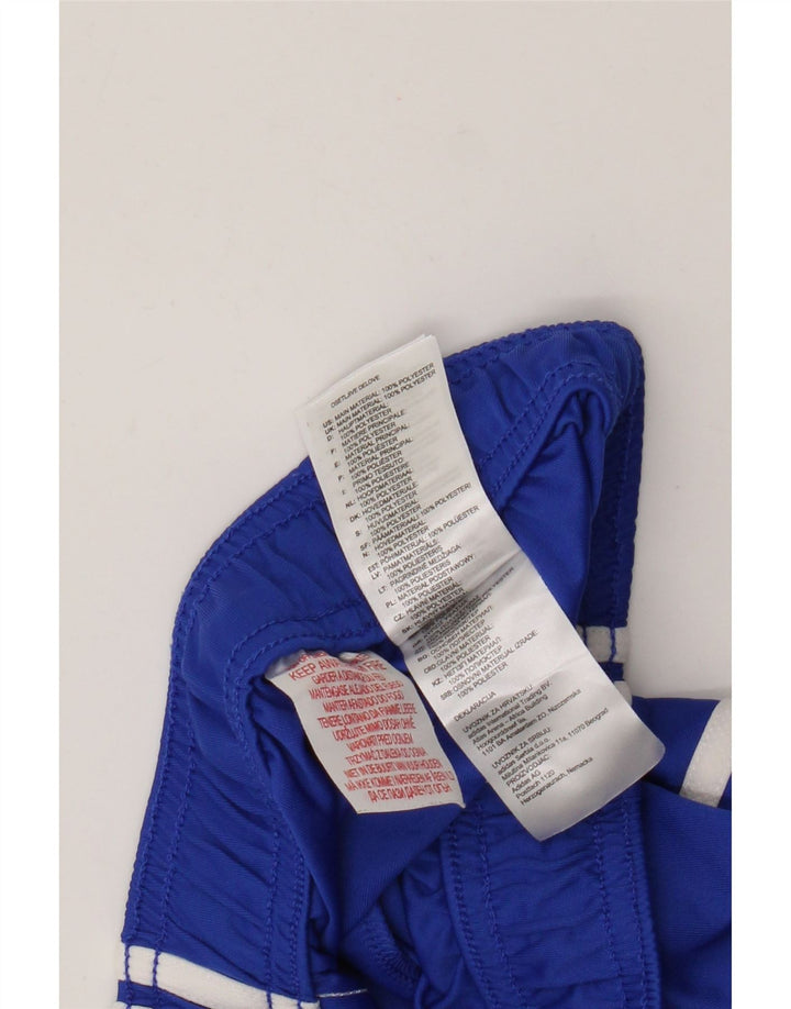 Pantaloni scurți sport adidas Climalite pentru băieți 11-12 ani poliester albastru