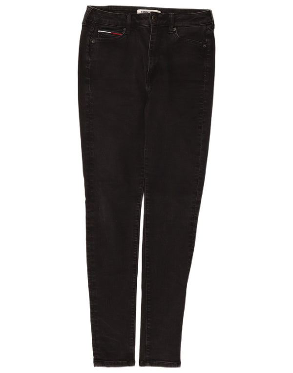 Blugi skinny pentru femei Tommy Hilfiger W28 L32 bumbac negru
