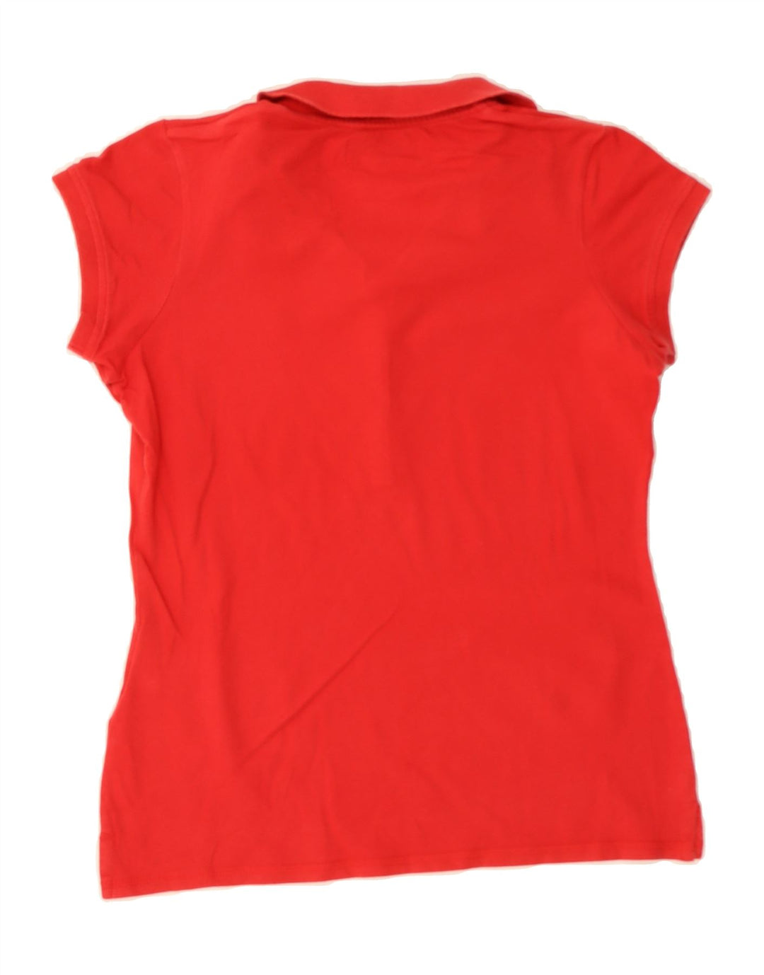 MARLBORO CLASSICS Womens Polo Shirt UK 14 Large Red Cotton Vintage Marlboro Classics and Second-Hand Marlboro Classics from Messina Hembry 