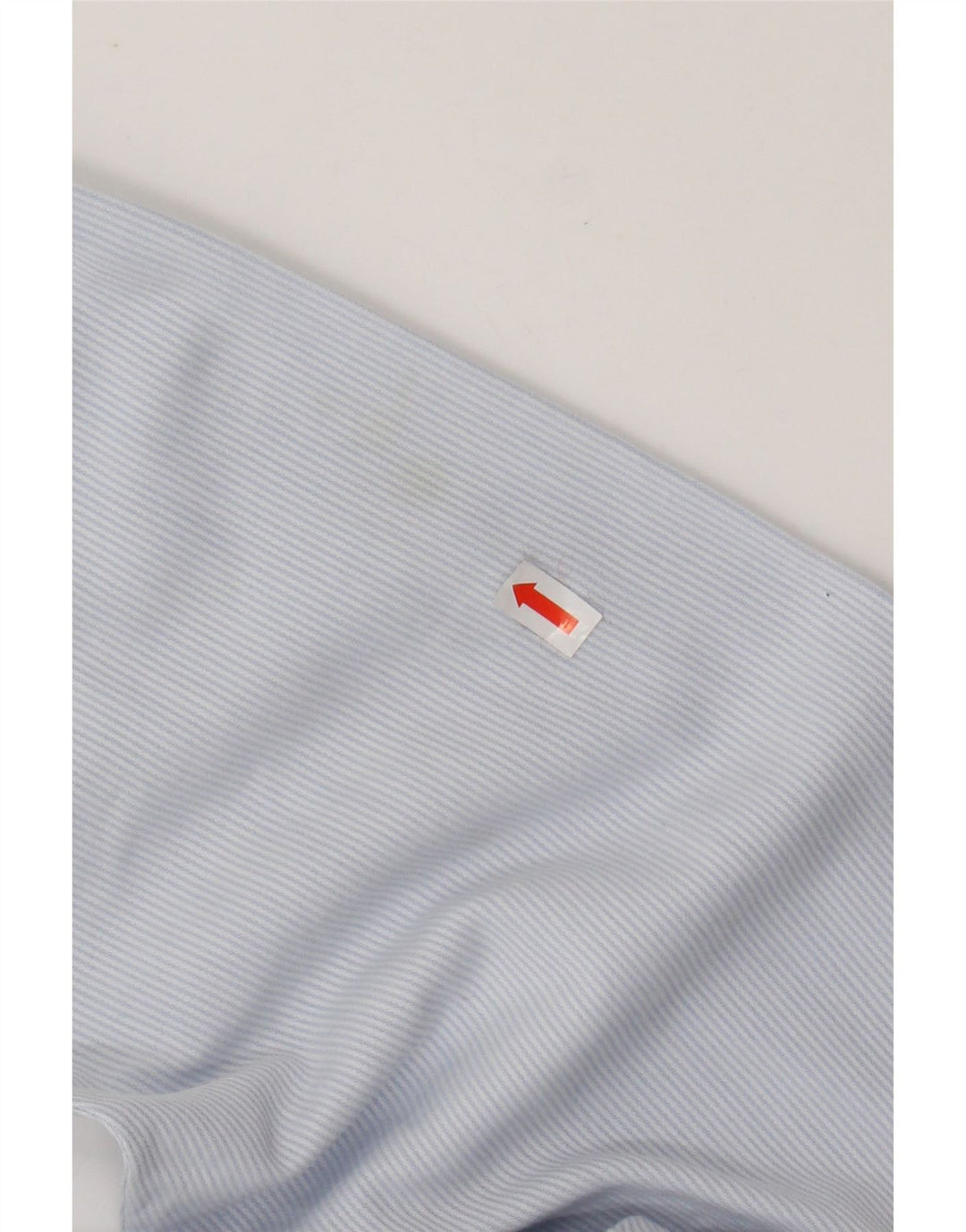 ARMANI JUNIOR Cămașă Băieți 13-14 Ani Bumbac Pinstripe Albastru