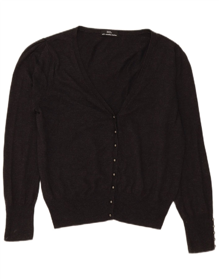 MARKS & SPENCER Pulover cardigan pentru femei UK 16 mare, gri, viscoză