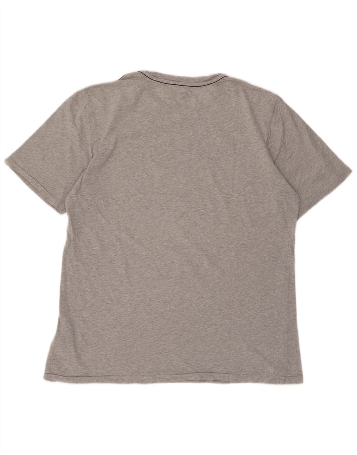 Tricou cu grafic Levi's pentru bărbați Top din bumbac cu pete gri mediu
