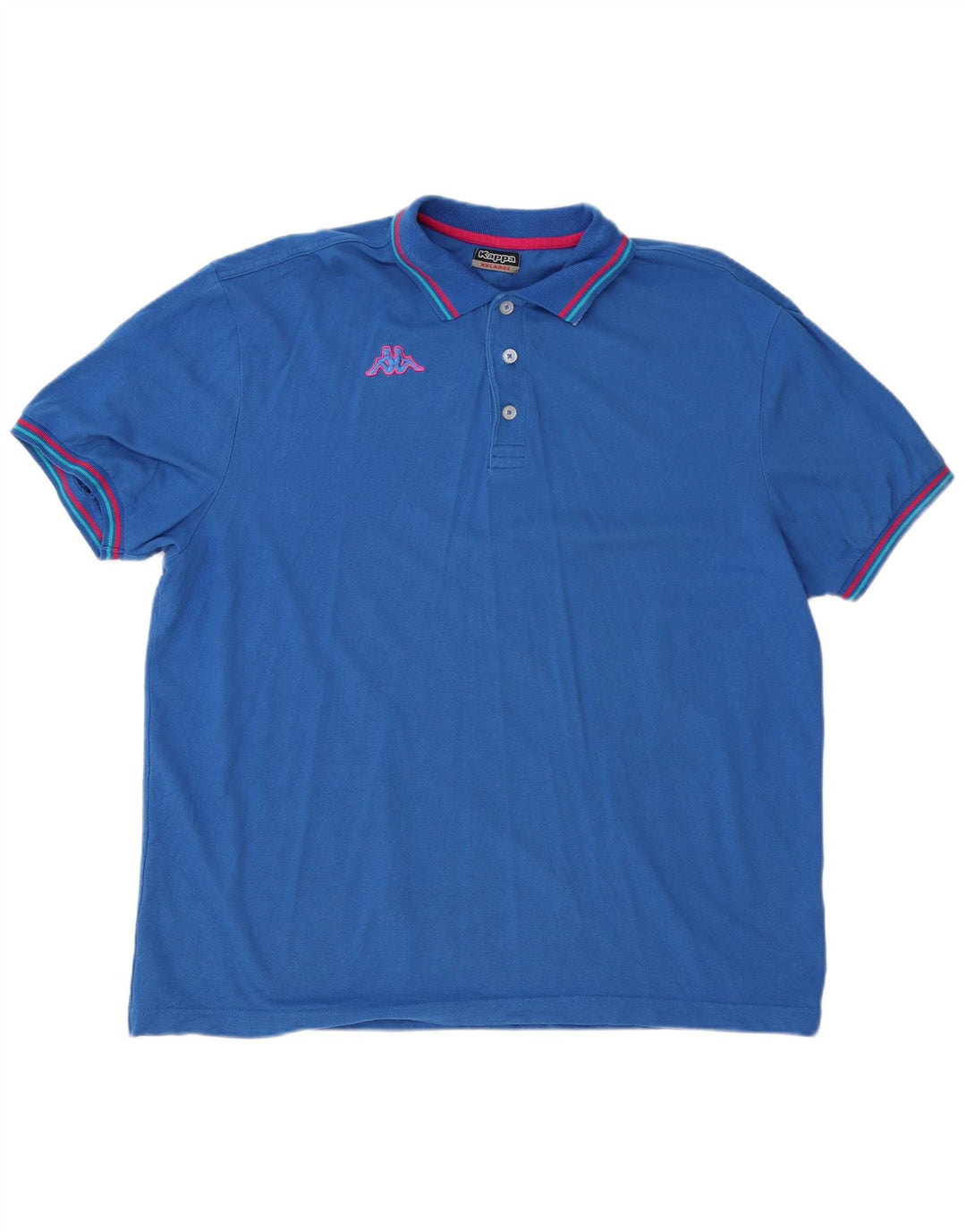 Cămașă polo pentru bărbați Kappa 2XL Albastru