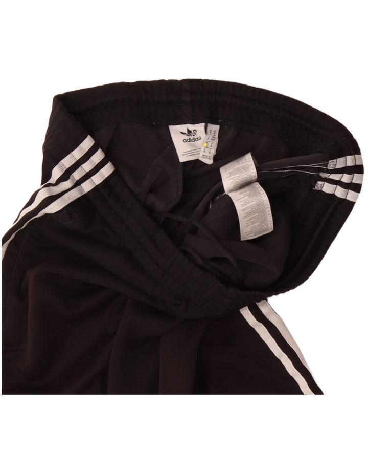 Pantaloni de trening Adidas pentru bărbați Joggeri poliester mediu negru
