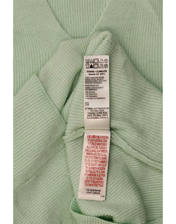 Bluză pentru femei Marks & Spencer Top UK 12 Medium Green Viscose