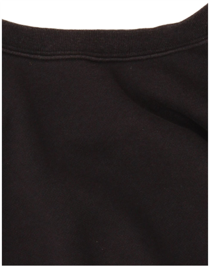 Pulover Nike pentru bărbați, bumbac mic, negru