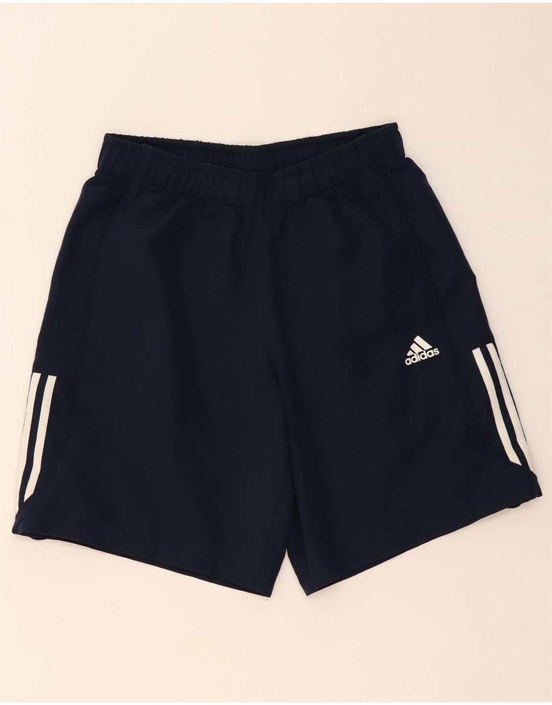 Pantaloni scurți sport Climalite ADIDAS pentru bărbați, poliester mediu albastru