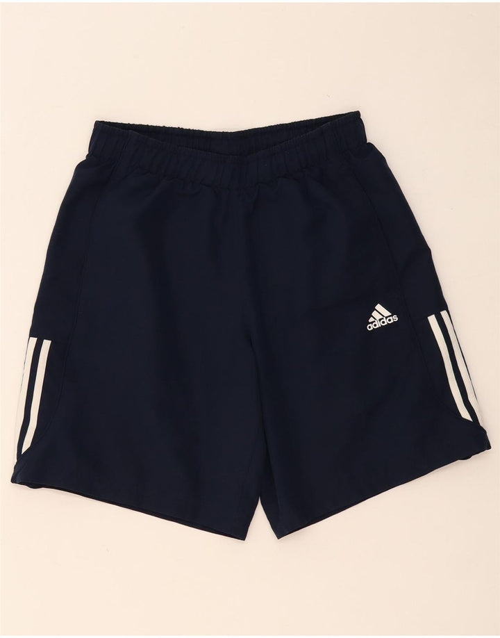 Pantaloni scurți sport Climalite ADIDAS pentru bărbați, poliester mediu albastru