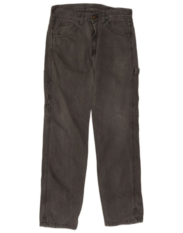 Carhartt Mens Cargo Straight Jeans W30 L32 Grey Cotton