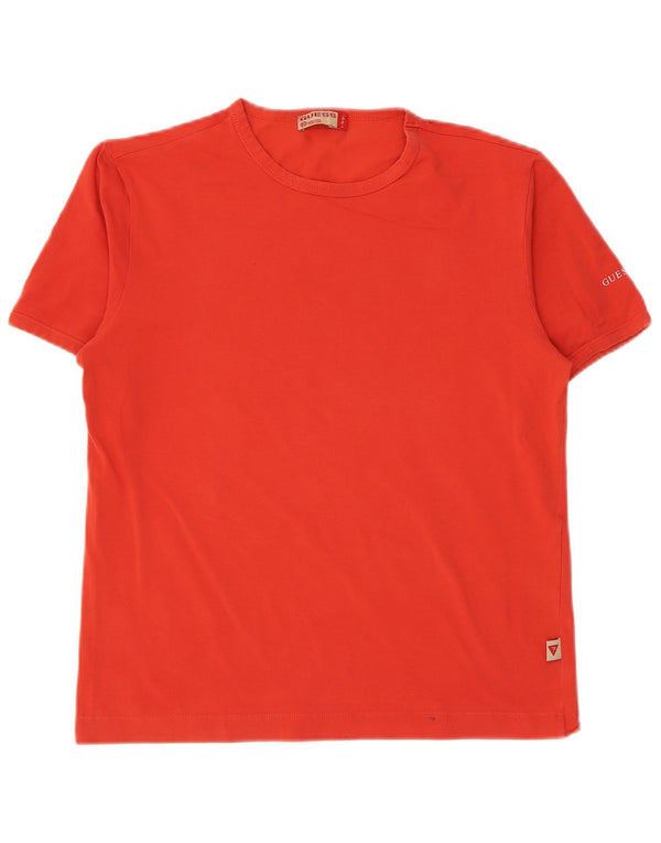 Tricou Guess pentru femei, UK 18 XL, bumbac roșu