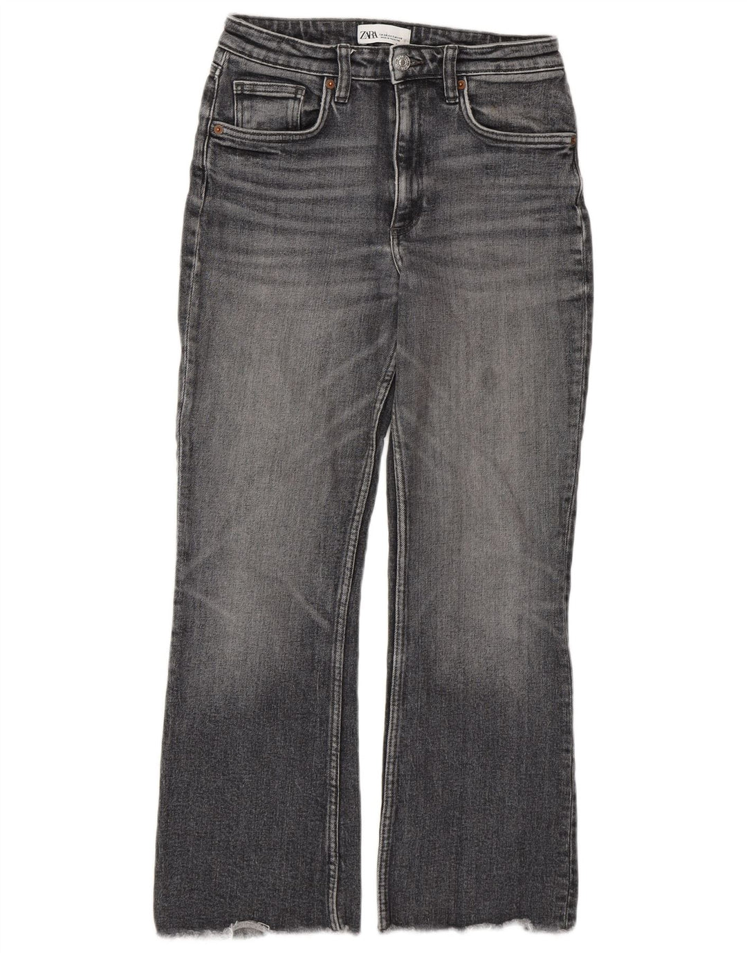 Blugi Bootcut pentru Damă Zara EU 34 2XS W24 L26 Gri