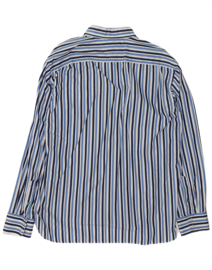 Cămașă pentru bărbați TOMMY HILFIGER XL, bumbac cu dungi albastre