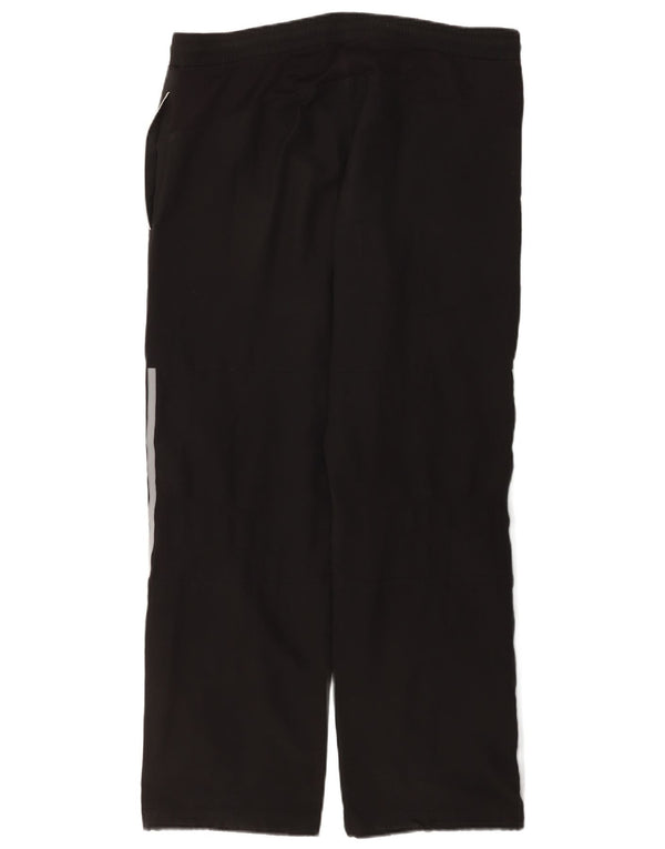 Pantaloni de trening Adidas pentru bărbați, poliester negru mic