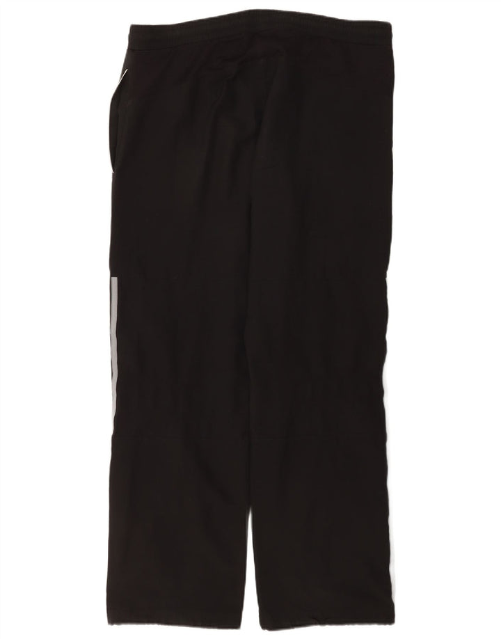 Pantaloni de trening Adidas pentru bărbați, poliester negru mic