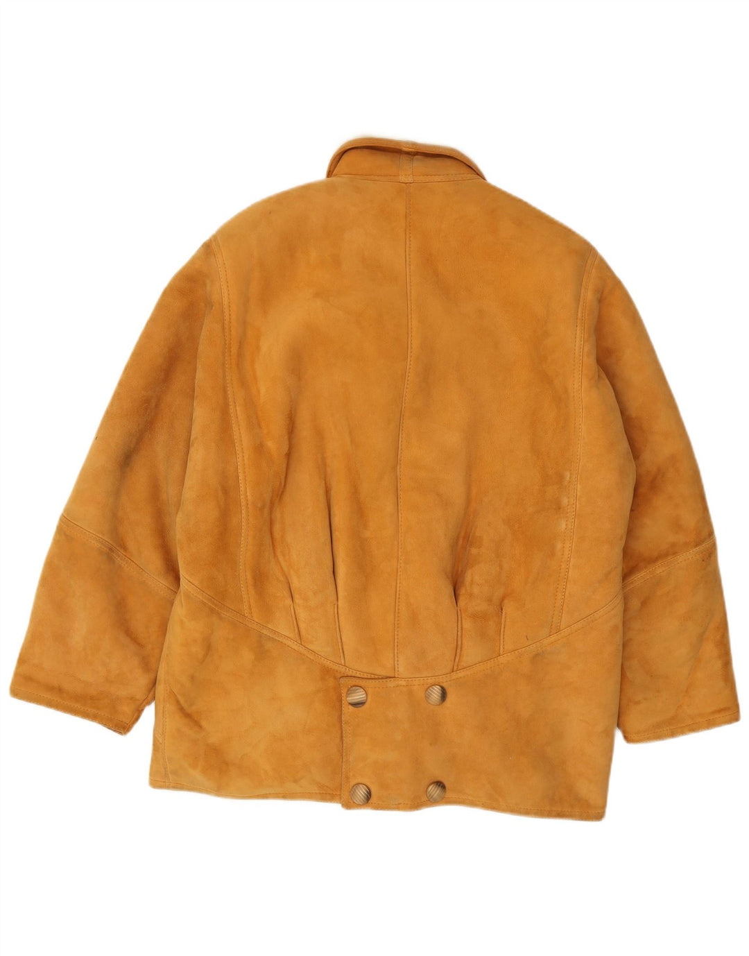 Jachetă vintage pentru femei din shearling IT 46 mare, maro, din shearling