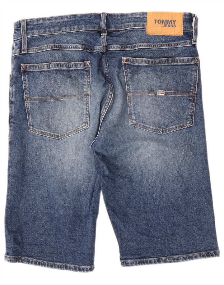 Pantaloni scurți din denim pentru bărbați Tommy Hilfiger W32 Medium Blue