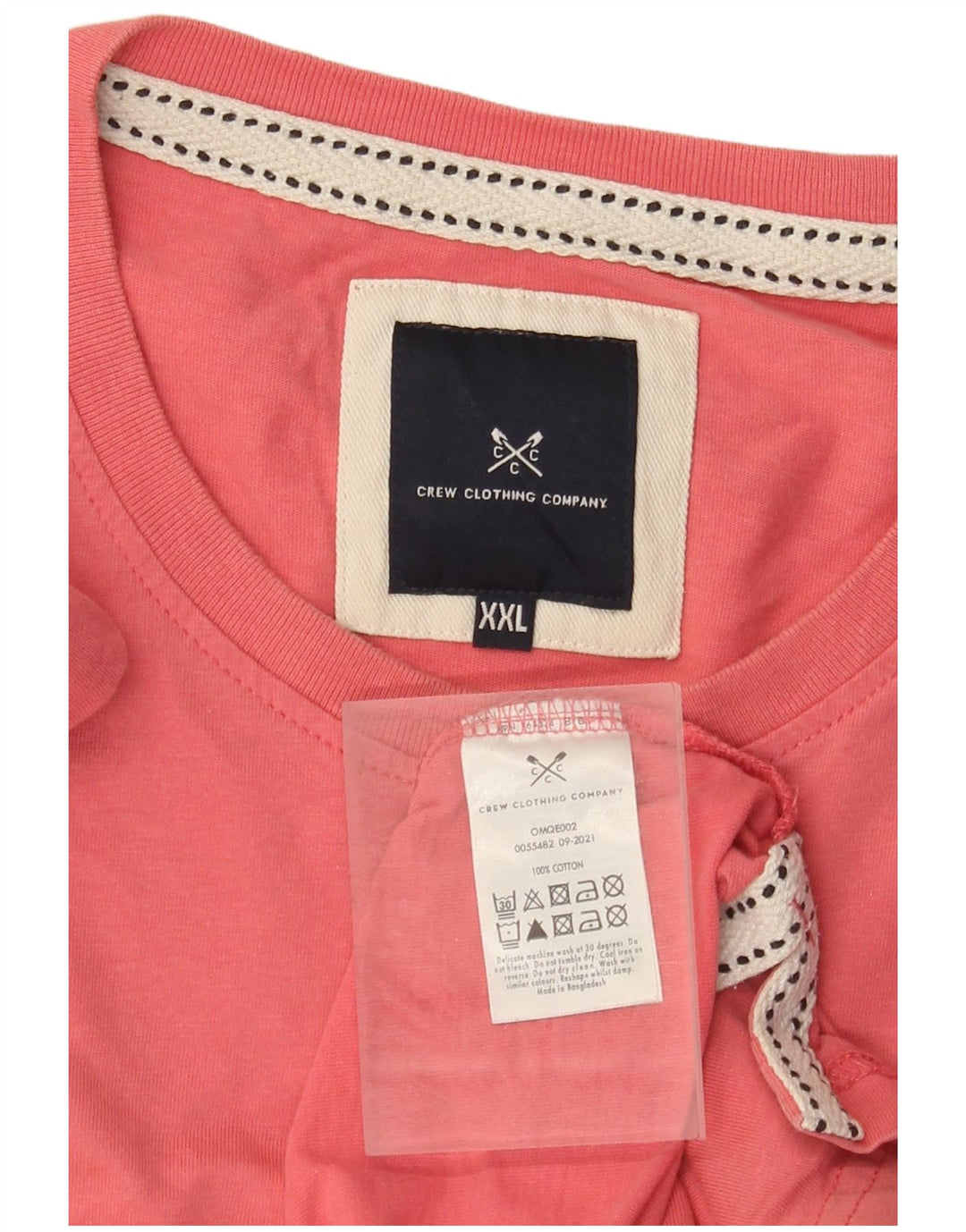 Tricou bărbați J. Crew Top 2XL bumbac roz