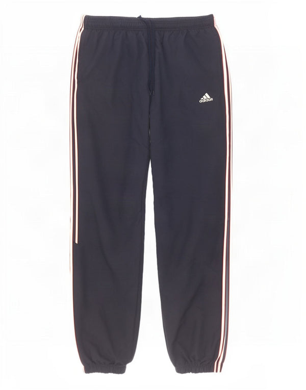 Pantaloni de trening pentru bărbați Adidas Pantaloni de jogging 2XL poliester bleumarin